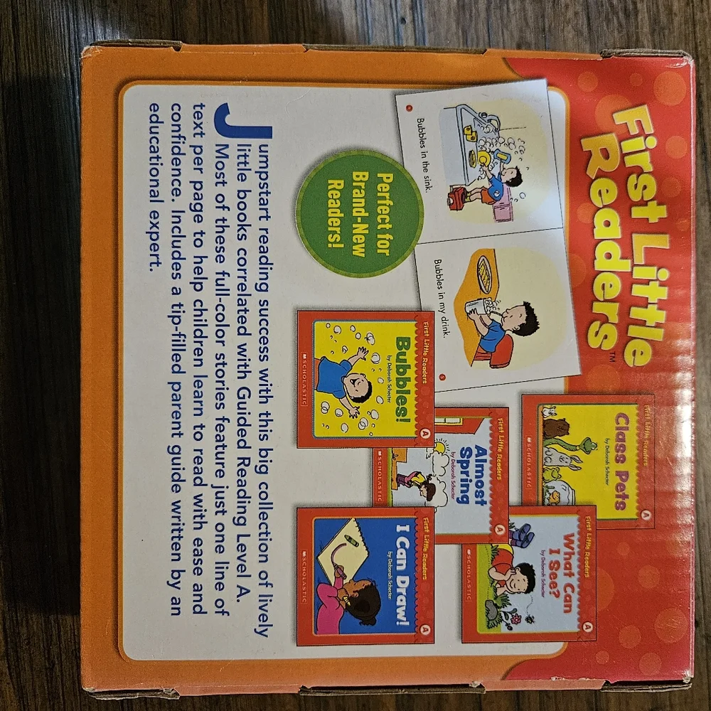 Scholastic First Little Readers series consists of 47 books divided into two lev